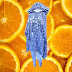 UG Apparel Penn State Lightweight Marled Blue‎ Hooded Sweatshirt